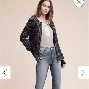 Roi Sweaterknit Swing Jacket Anthropologie